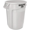 Rubbermaid Commercial Container, 32Gal, Brute, White RCP2632WHI